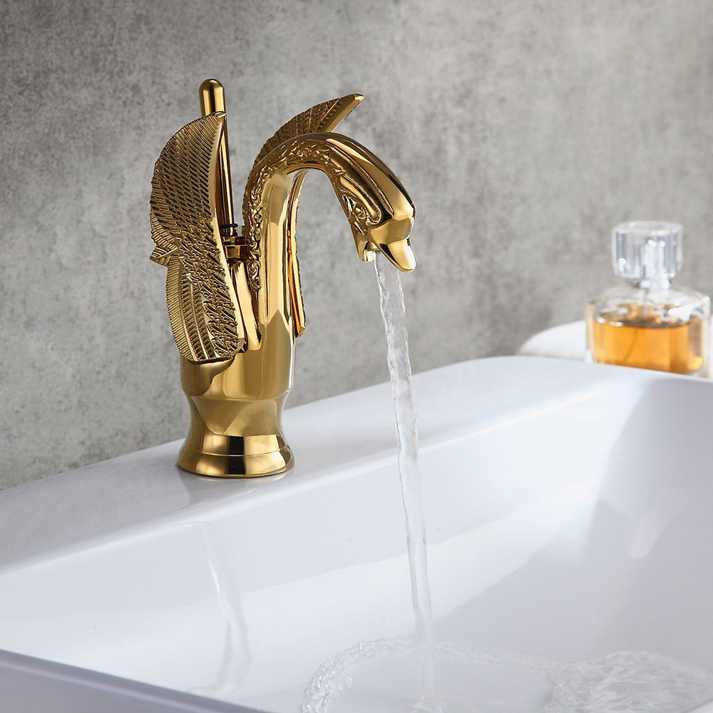 Classic 1-Hole Solid Brass Sink Faucet