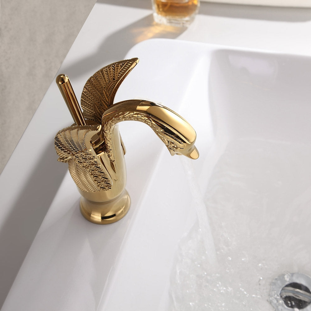 Classic 1-Hole Solid Brass Sink Faucet