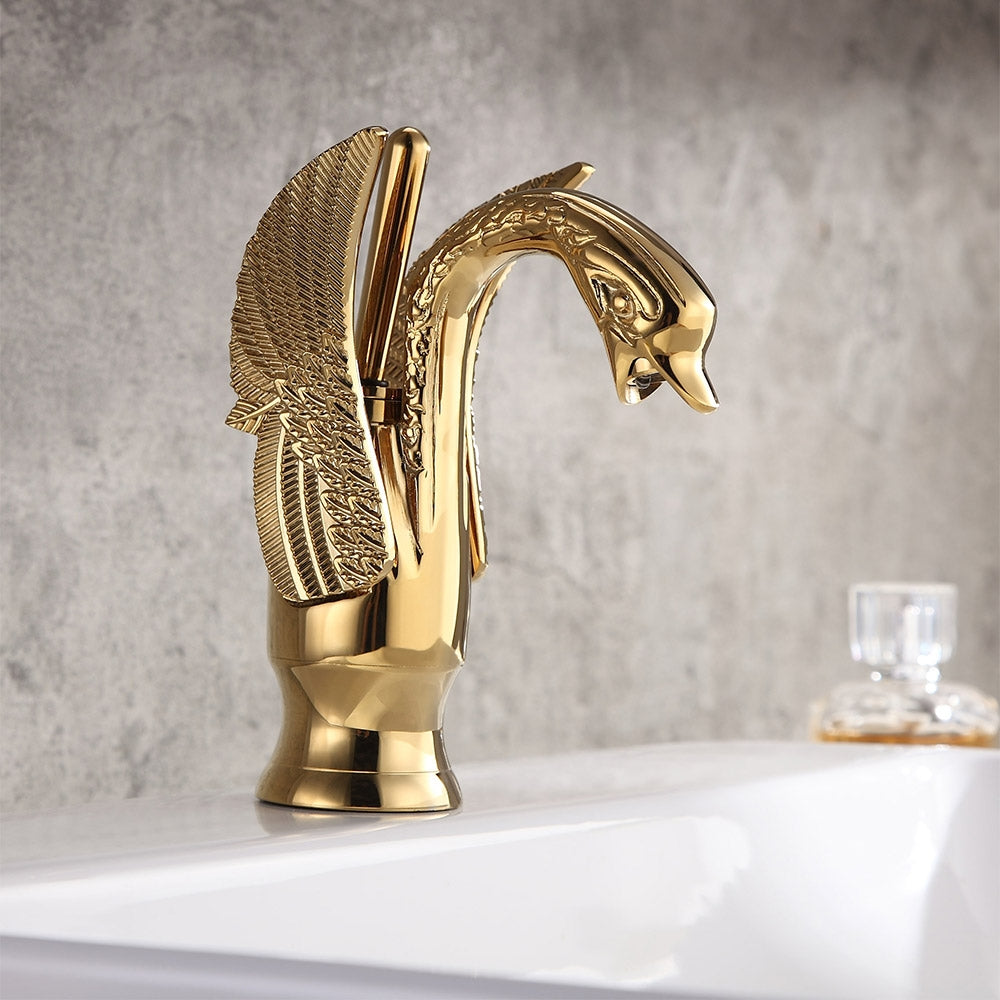Classic 1-Hole Solid Brass Sink Faucet