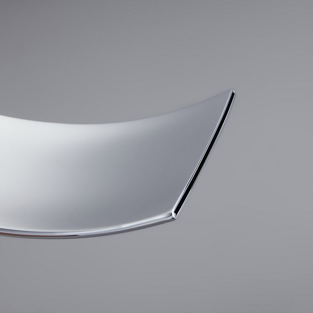 Matte Black Modern Single-Handle Wall-Mounted Waterfall Sink Faucet