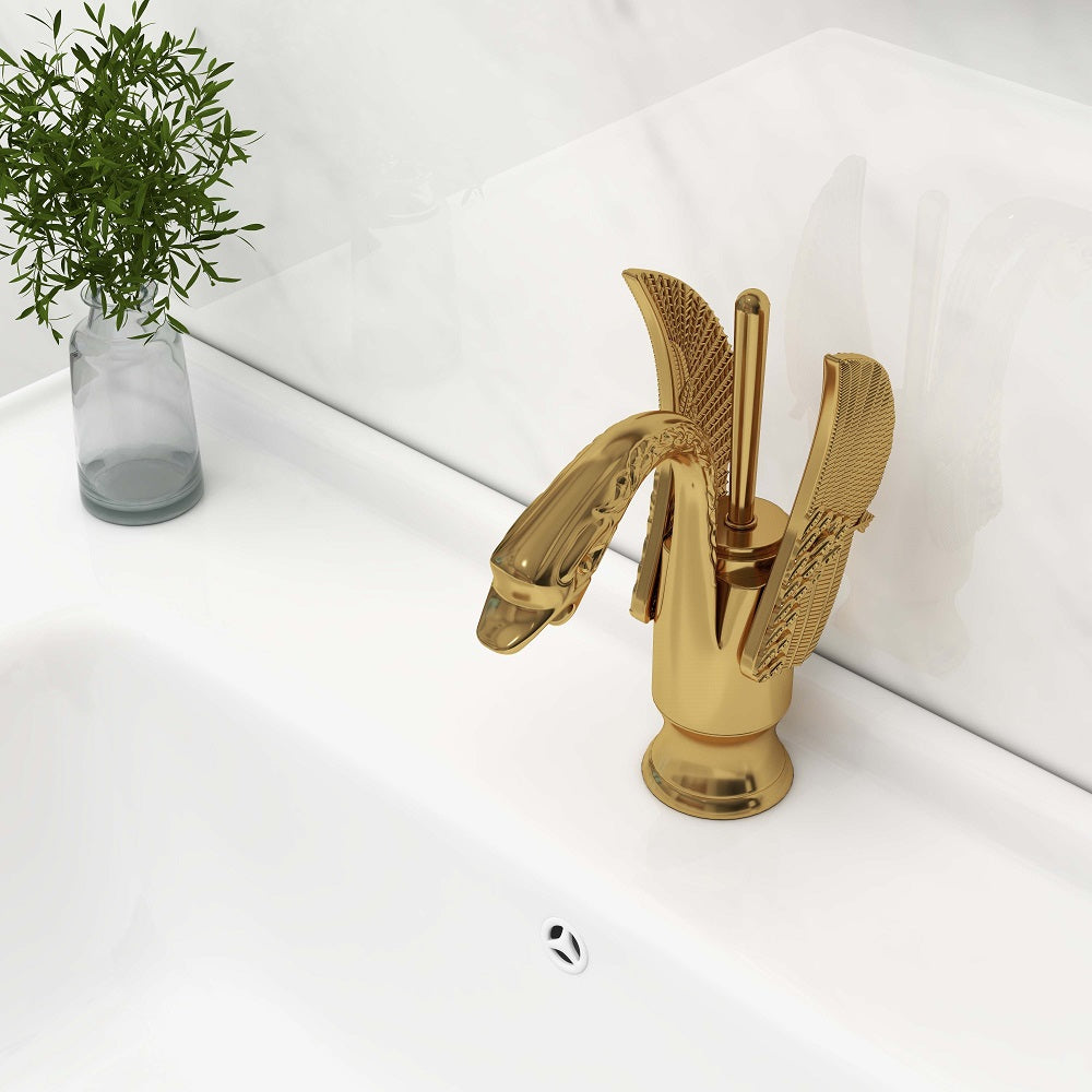 Classic 1-Hole Solid Brass Sink Faucet